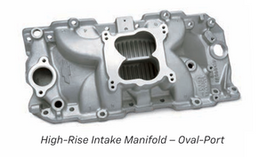High-Rise Intake Manifold – Oval-Port High-Rise Intake Manifold – Oval-Port