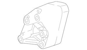 GM A/C Drive Belt Idler Pulley Bracket - 12667164