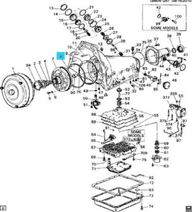 Seal, ATF Pump -242LS1 Seal, ATF Pump -242LS1