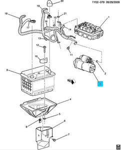 Starter Motor For LS2, LS3 & LS7 Engines Starter Motor For LS2, LS3 & LS7 Engines