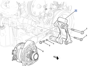Alternator Bracket (12700972)