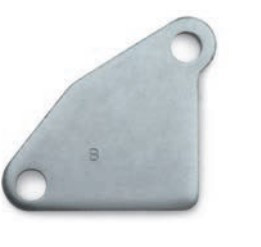 Small Block Engine EGR Valve Cover For 350 HO Manifold