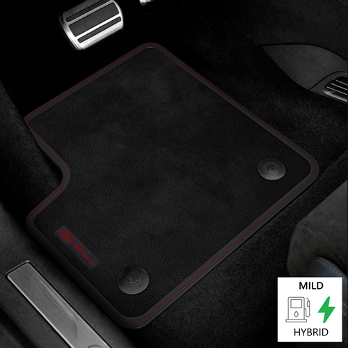 Genuine Alfa Romeo Junior Mild Hybrid - Premium Velour Carpet Floor Mats