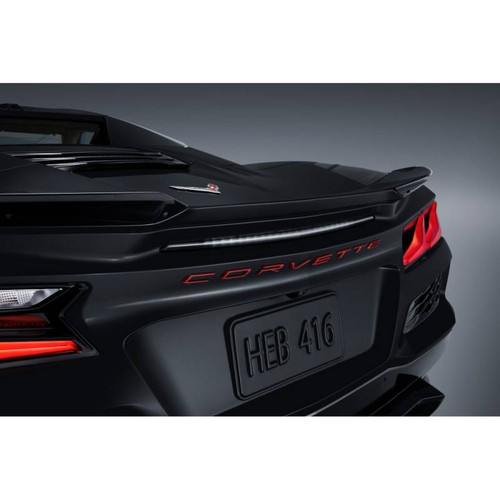 Corvette Z06/E-Ray Torch Red Corvette Script Emblem