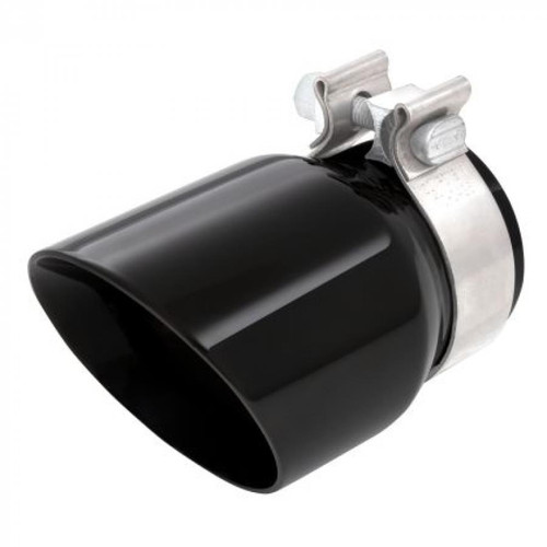 Tahoe/Suburban Exhaust Tip - 3.0L Diesel Black Chrome Stainless Steel Exhaust Tip
