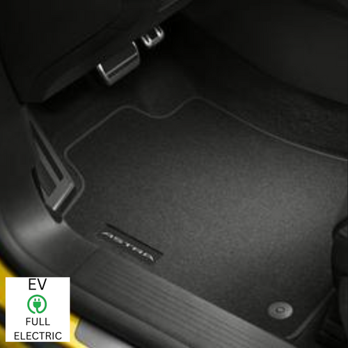 Genuine Vauxhall Astra L Hatchback - Set of Velour Carpet Floor Mats For Electric Versions