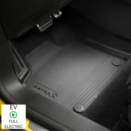 Genuine Vauxhall Astra L EV Hatchback - Set Of Rubber Floor Mats For Electrical Versions