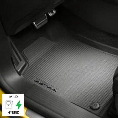 Genuine Vauxhall Astra L Hatchback - Set of Rubber Floor Mats For Mild Hybrid Versions