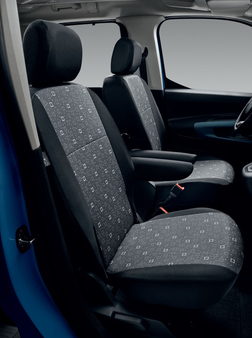 Genuine Citroen Berlingo Set Of Cover's Driver’s & Individual Passenger’s Seat Without Seat Controls