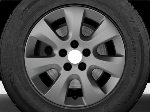 Genuine Vauxhall Combo E - 16" Antra Grey Alloy Wheel