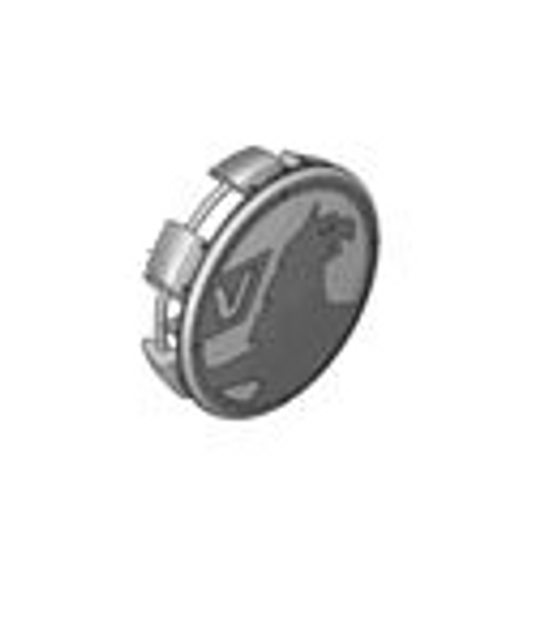 Genuine Vauxhall Frontera - Orbitial Black Alloy Wheel Badge Centre Cap