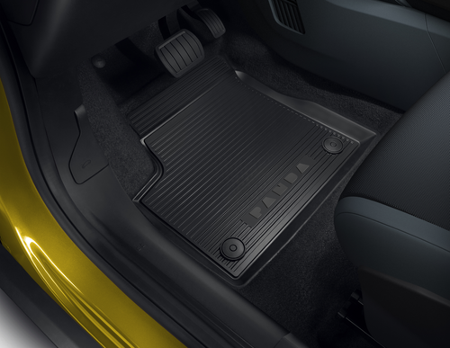 Genuine Fiat Grande Panda (2024-Onwards) - Set of Rubber Floor Mats For Mild Hybrid Versions