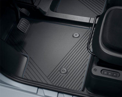 Genuine Citroen AMI (2024+) - Floor  Mats With Blue Edge Trim Genuine Citroen AMI (2024+) - Floor  Mats With Blue Edge Trim