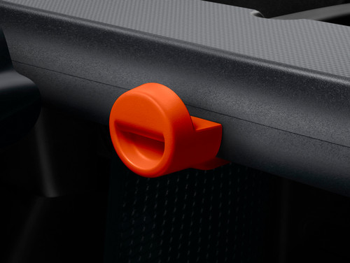 Genuine Citroen AMI - Orange Dashboard Hook Genuine Citroen AMI - Orange Dashboard Hook