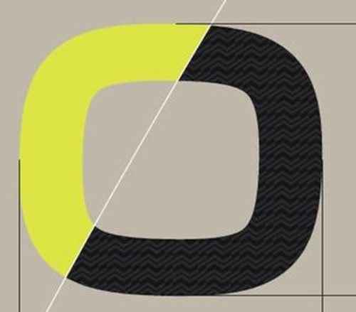 Genuine Citroen AMI - Yellow Rear Windows Decals