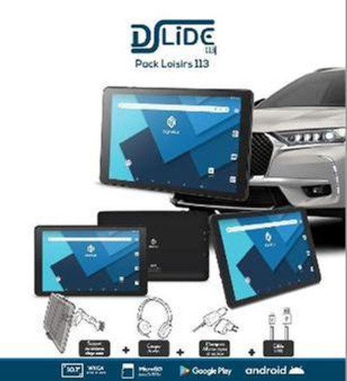 10" Touchscreen Tablet With Support On Head Restraint & Child Headset 10" Touchscreen Tablet With Support On Head Restraint & Child Headset