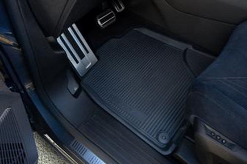 Genuine DS Automobiles DS N°8 - Set of Front & Rear Rubber Floor Mats For Electric Versions Genuine DS Automobiles DS N°8 - Set of Front & Rear Rubber Floor Mats For Electric Versions