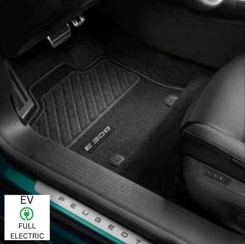 Genuine Peugeot e308 Hatchback (2025+) - Set of Front & Rear Dilour Carpet Floor Mats For Electric Versions