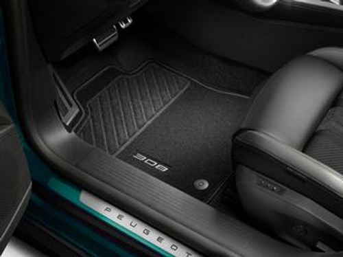 Genuine Peugeot 308 Estate (2025+) - Set of Front & Rear Dilour Floor Mats For Mild Hybrid Genuine Peugeot 308 Estate (2025+) - Set of Front & Rear Dilour Floor Mats For Mild Hybrid