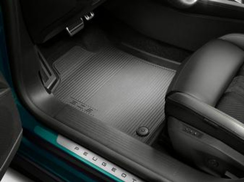 Genuine Peugeot 308 Hatchback (2025+) - Set of Shaped Rubber Floor Mats For Mild Hybrid Versions Genuine Peugeot 308 Hatchback (2025+) - Set of Shaped Rubber Floor Mats For Mild Hybrid Versions
