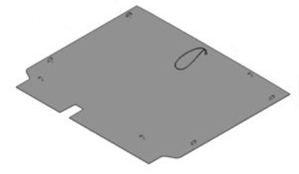 Genuine DS Automobiles DS4 - Carpet Boot Floor