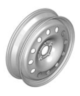 Genuine DS Automobiles DS9 - Bare Space Saver Spare Wheel For Petrol/ Diesel Versions