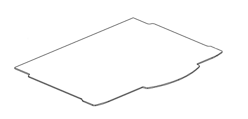 Genuine Vauxhall Corsa E (2014-2019) - Carpeted Boot Floor