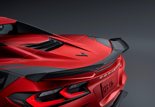 Corvette Z06 - Spoiler Kit in Visible Carbon Fibre