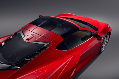 Corvette - Transparent Removable Roof Panel (for Vehicles with Sueded Interior Trim Package)