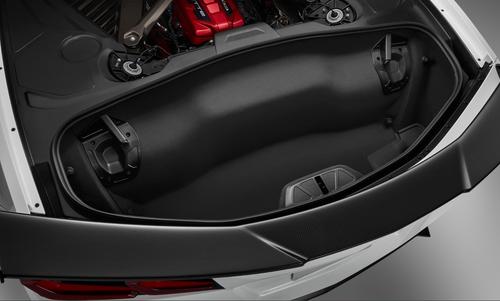 Corvette ZR1/ ZR1 X Coupe - Rear Trunk Sueded Microfiber Trim Panel Kit in Jet Black