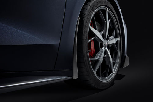 Corvette Stingray - Front Splash Guards in Black