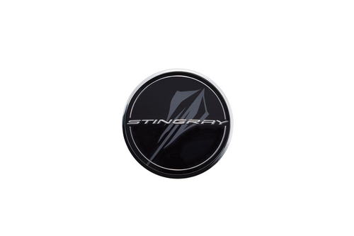 Corvette Stingray - Centre Cap in Black with Stingray Logo