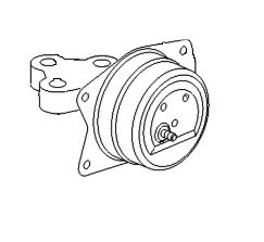 Vauxhall Insignia A (2008-2017) - Left Engine Mount Block Damper