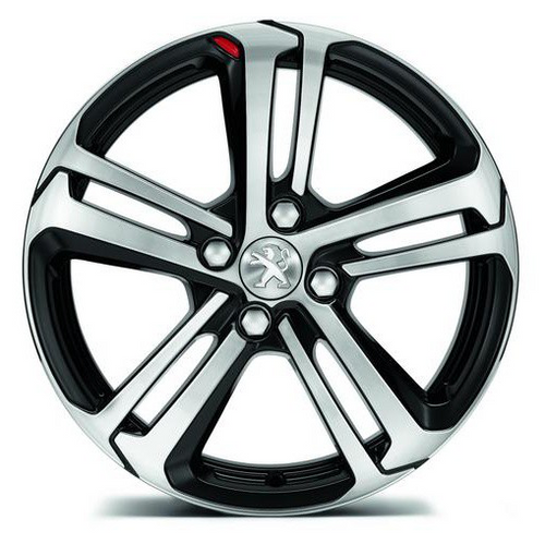 Genuine Peugeot 208 (2012-2019) - 17" 'CAESIUM' Alloy Wheel