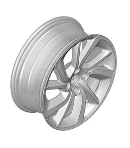Genuine DS Automobiles DS3 (2009-2019) - 17" Alloy Wheel Onyx Black