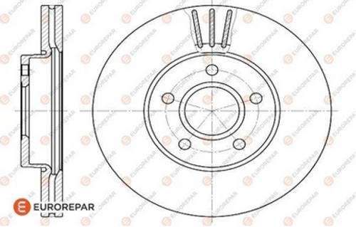 Front Brake Disc 1618880180