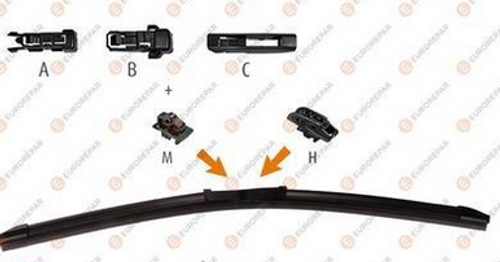 Eurorepar Front Wiper Blade - 1635454880