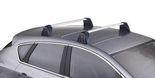 Astra J Sports Tourer (Estate) Travel Roof Bars - Aluminium