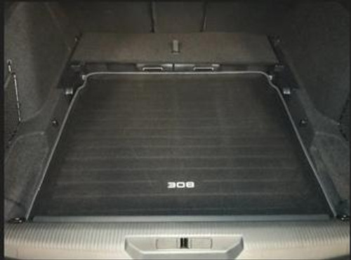Genuine Peugeot 308 Estate With Retractable Floor Storage - Reversible Boot Tray Genuine Peugeot 308 Estate With Retractable Floor Storage - Reversible Boot Tray