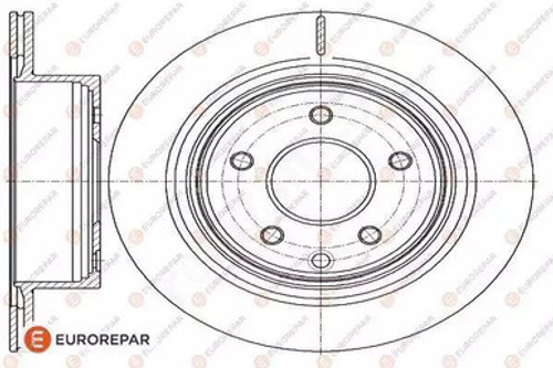 Rear Brake Disc -1622806680