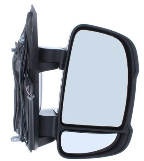 New Left Electric And Heated Short Arm Mirror Fits Fiat Ducato, Peugeot Boxer And Citroen Relay 250 Models From 2006 Onwards With Electric Adjustment and Heating