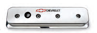 Polished Aluminum Valve Covers - Center Bolt Design