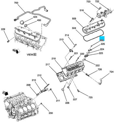LS7 LS9 Lash Pad, Valve Rocker Arm -12596509