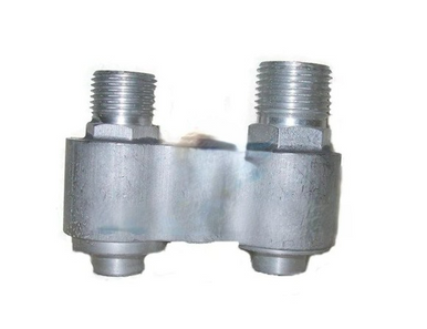 LS1 LS2 Style Horizontal Offset Raised Face Compressor Block AA0442 -AA0442