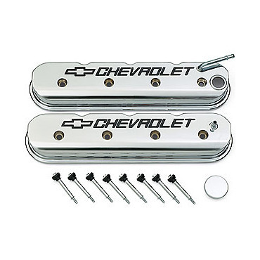 Chevrolet LS Engines Valve Cover Kit - Chrome