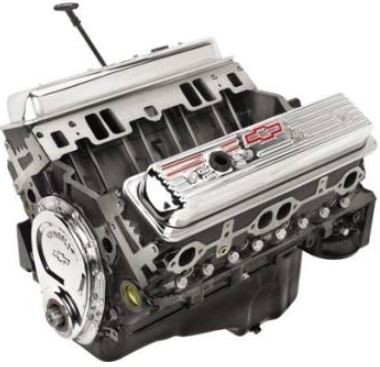 Small-Block Crate Engines - 350 HO Base Crate Engine 333HP 381LB.FT