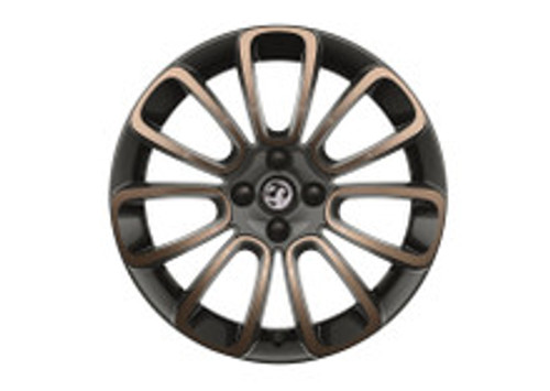 Genuine Vauxhall ADAM 17" Roulette Technical Grey & A Star Is Brown Alloy Wheel.