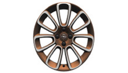 Genuine Official Vauxhall ADAM 17" Roulette Copper & 'White My Fire' Alloy Wheel