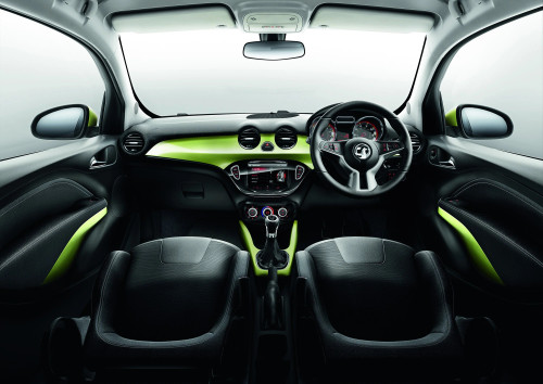 Official Vauxhall Adam 'Greenspotting' Interior Trim Kit