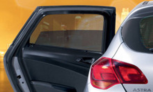 Astra J 5 Door (2010-) Privacy Sun Shade Kit Rear Door Windows